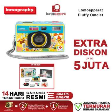 Lomography LomoApparat 21 mm Wide-angle Camera Fluffy Omelet Edition