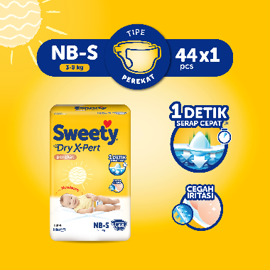 Promo Harga Sweety Bronze Comfort Dry X-Pert NB-S44 44 pcs - Blibli