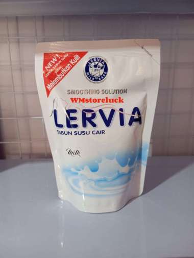 LERVIA SABUN CAIR 400ml/liquid bodywash sabun susu cair 400 ml lervia milk honey avocado REF LERVIA-