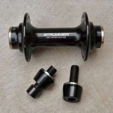 Strummer HBR-150R BMX Race Hub 36H with 16T Cog (Front/Rear) Hub Freehub Sepeda BMX Front Only