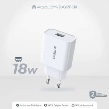 UGREEN Kepala Charger Power Delivery USB A Fast Charging 18 Watt 10133