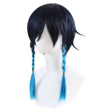 Wig Rambut Cosplay Genshin Impact Venti With Hairnet WMO YUFS160 Venti