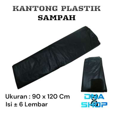 Plastik Kantong Sampah Uk 90 x 120 cm Trash Bag Polybag Besar & Tebal
