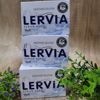 Lervia Sabun Mandi Batang - Sabun Susu - Jual Eceran Only Milk