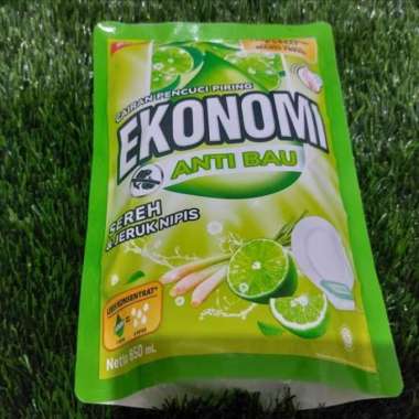 Ekonomi Sabun Cuci Piring - Kemasan 650ml Sereh Nipis