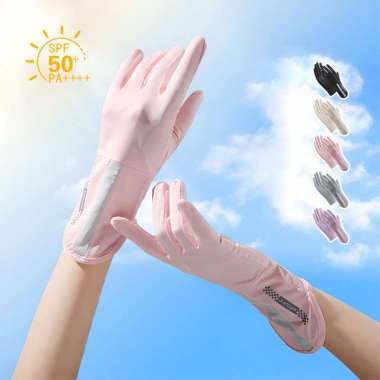 ONE-P636 Sarung Tangan Anti UV Gloves UPF50+ / Sarung Tangan Motor Pelindung Matahari Anti Slip / Sa