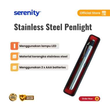 Serenity Penlight Medis Stainless | Senter Medis Led