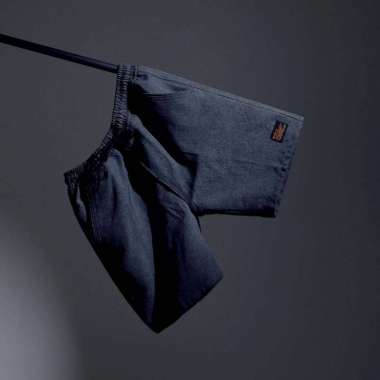 Mickout Shronk Shorts - Celana Pendek Katun Linen Pria Unisex - Misty Grey 30 Misty Grey