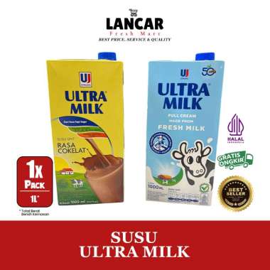 ULTRA MILK SUSU UHT 1000ML CHOCOLATE