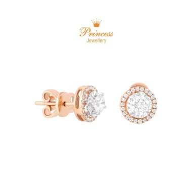 Anting Berlian GIA Sertifikat PER918831 Princess Jewellery