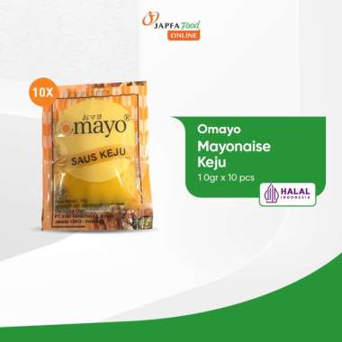 Omayo Mayonaise Keju [10 Sachet x 10gr]