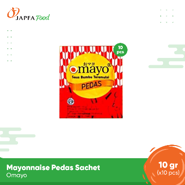 Omayo Mayonaise Pedas [10 Sachet x 10gr]