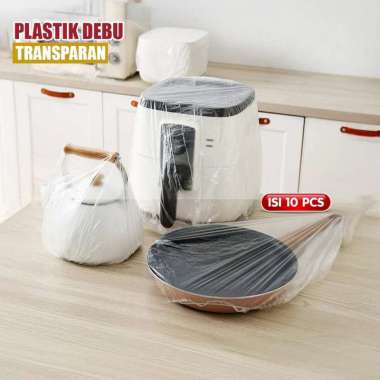 OEM SK-C1172 Plastik Penutup Karet Pelindung Debu Isi 10pcs / Plastik Transparan Penutup Perabotan R