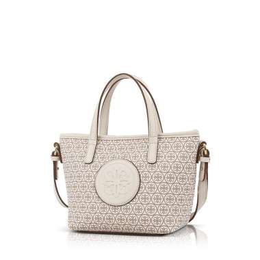 Tas Wanita Les Catino Julia Daisy Mini Tote -Warm Taupe/Moonbeam