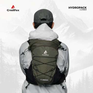 CREDIFOX Tas Hydropack Trail Running Seri Climber Kapasitas 10 Liter - hydropack hiking - tas hydrop