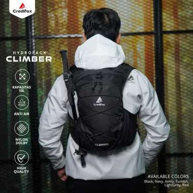 CREDIFOX Tas Hydropack Trail Running Seri Climber Kapasitas 10 Liter - hydropack hiking - tas hydrop