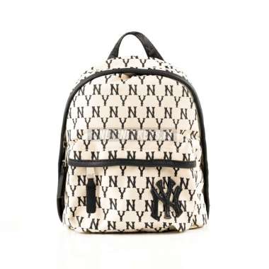 MLB MONOGRAM NEW YORK YANKEES MINI BACKPACK WHITE (100% AUTHENTIC)
