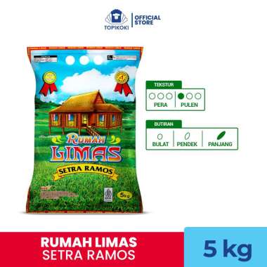 Promo Harga Topi Koki Beras Setra Ramos 5000 gr - Blibli