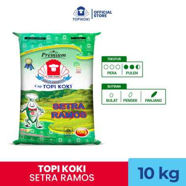 Topi Koki Beras Setra Ramos