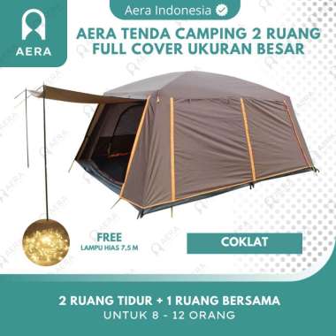 AERA Tenda Camping Full Cover | Tenda Camping keluarga | Tenda Camping 2 Ruang | Tenda Camping Doubl
