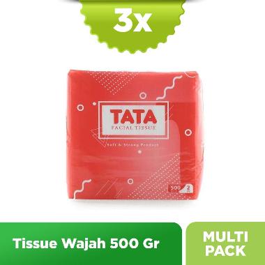Tata Facial Tissue [500 Gram] isi 3 Pcs