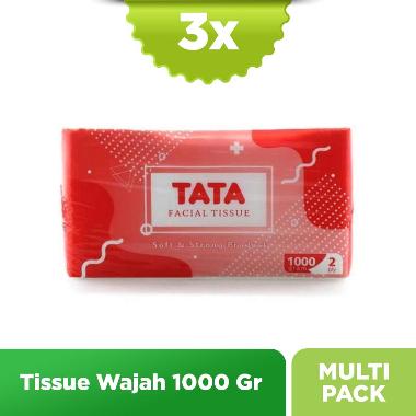 Tata Facial Tissue Wajah [1000 gr] isi 3 Pcs