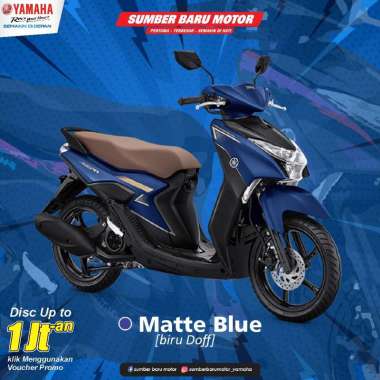 Yamaha Gear 125 S Version blue Karesidenan Kedu