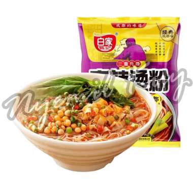 Akuan Sichuan Wide Noodle/Mie Lebar 150g Malatang