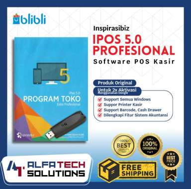 Program Toko IPOS 5 Profesional [DONGLE EDITION] | Software Toko IPOS 5 Profesional (Dongle) | Inspi