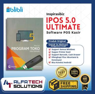 Program Toko IPOS 5 Ultimated [DONGLE EDITION] | Software Toko IPOS 5 Ultimated (Dongle) | Inspirasi