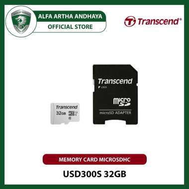 Transcend microSD 300S-A with SD Card Adapter 32GB