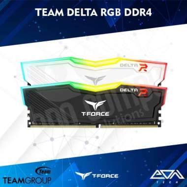 Team Delta RGB DDR4 RAM 2x8GB - 3200MHz Black