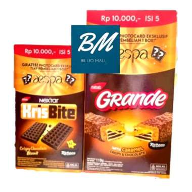 Nabati AESPA (Nabati Grande dan Nextar Krisbite) 1 Box isi 5 Pcs nabati grande