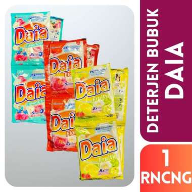 Daia Deterjen Bubuk Renceng putih