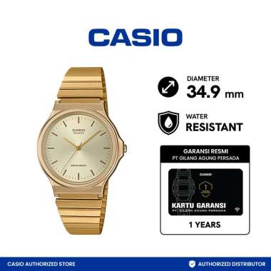 Jam Tangan Casio General MQ-24G-9EDF Original Murah GOLD