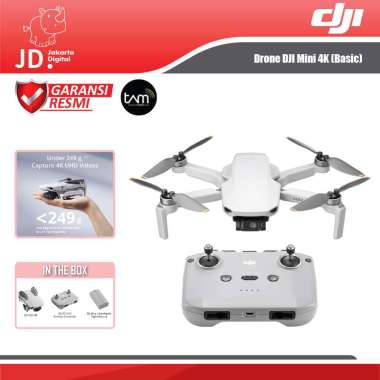 DJI Mini 4K Fly More Combo - Camera Drone Dji Mini 4K Combo Dji Mini 4K Basic