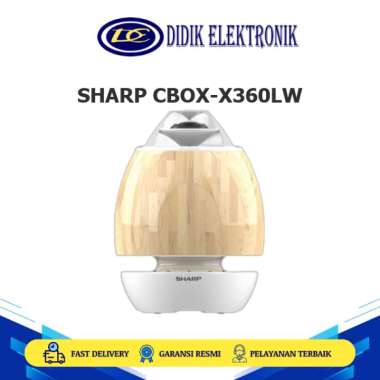 SHARP Audio Speaker CBOX-X360LW Bluetooth Active Wireless 220 Watt CBOXX360