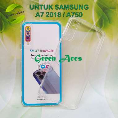 SILIKON ( SAMSUNG A7 2018 / A750 ) CASE ANTI CRACK BENING / SOFTCASE / CASING SOFT HP HANDPHONE CASE