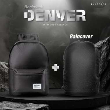EVERNEXT - TAS RANSEL PRIA TAS SEKOLAH KULIAH PRIA WANITA TAS KERJA BACKPACK LAPTOP VENOM BASIC BLAC