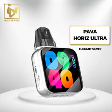 Pod Vapor Vape - PAVA Horiz Ultra Pod Kit 1300mAh Authentic Elegant Silver