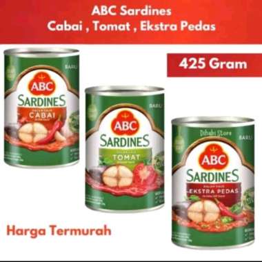 SARDEN ABC CABAI - ABC SARDEN SAUS 425 GR CABAI