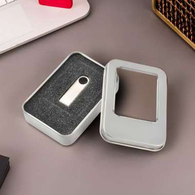 OEM ONE-C1192 Flashdisk Packaging Box Universal / Tempat Usb Flash Disk Kotak Kaleng Penyimpanan USB