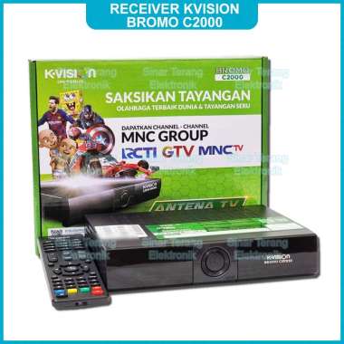 K-Vision Bromo C2000 HD C Band Receiver Parabola MNC Grup 2020 new Receiver