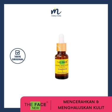 THE FACE Temulawak Whitening Serum with Glutathione 20ml - Serum Perawatan Kulit Wajah