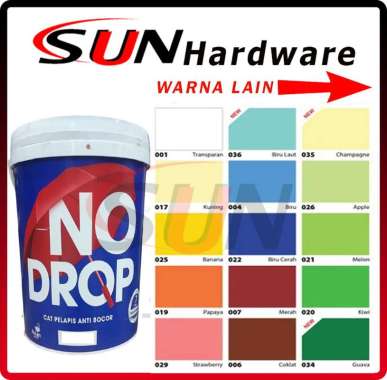 Cat Pelapis Anti Bocor Waterproofing NO DROP 20 kg Nodrop Dinding Tembok Eksterior 031