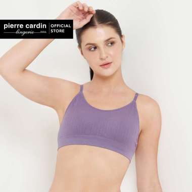Pierre Cardin Bra Wireless Libre Pointelle 202-3118S Black XL
