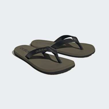 adidas Men Sportswear Eezay Flip Flop Sandal Pria Pria [HP2928] 11 core black