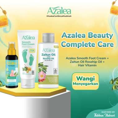 Paket Azalea Beauty Complete Care - Hair Vitamin Untuk Rambut Kering, Minyak Zaitun Menghilangkan Be