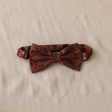 Houseofcuff dasi kupu pria bowtie Batik Songket