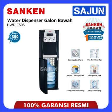Sanken Water Dispenser Buttom Loading HWD-C505